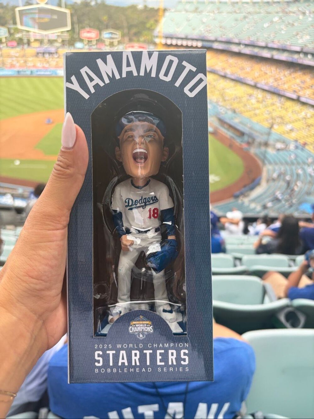 Yamamoto Dodgers Starter Bobblehead 9/5/26